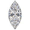 Gabriel & Co. "Claudia" 14K Two-Tone Engagement Ring Setting with 2.01 ct. Marquise Natural Diamond