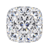 Gabriel & Co. 14K Pear Shape Diamond Semi-Mount Engagement Ring with 1.50 ct. Cushion Natural Diamond