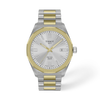 Tissot 39mm White & Yellow Stainless steel Watch
