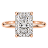 Cathedral Solitaire 05 with 1.50 ct. Radiant Natural Diamond