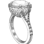sketching jewelry