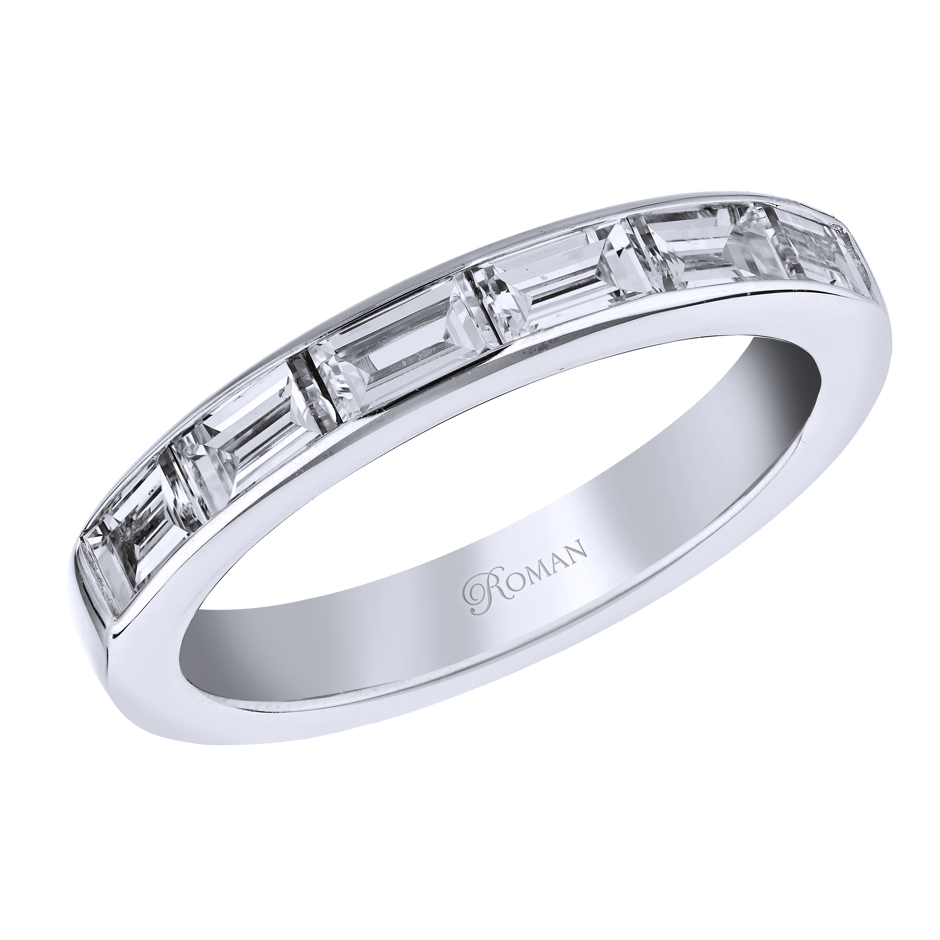 Baguette Diamond Wedding Band