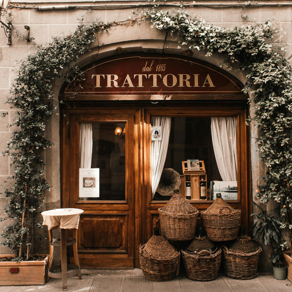 An elegant italian restaurant