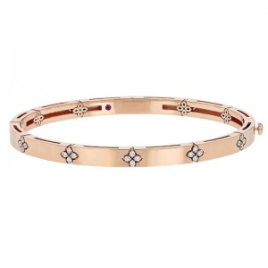Roberto Coin 18K Rose Gold Love in Verona NRW Bangle