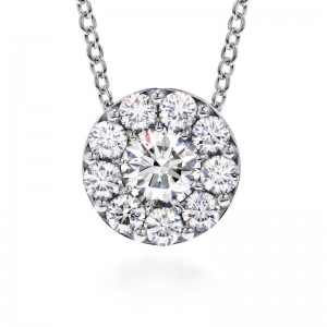 Hearts on Fire 18K White Gold Fulfillment Pendant Necklace
