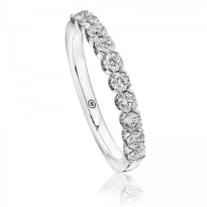 Christopher Designs 18K White Gold Diamond Anniversary Band