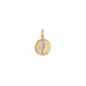 Marco Bicego 18K Yellow & White Jaipur Collection Gold Small Diamond Accent Pendant