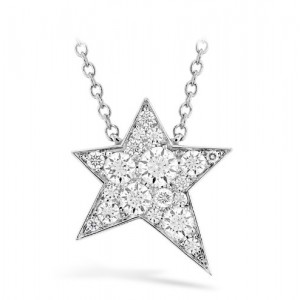 Hearts on Fire 18K White Gold Illa Cosmic Pendant Necklace