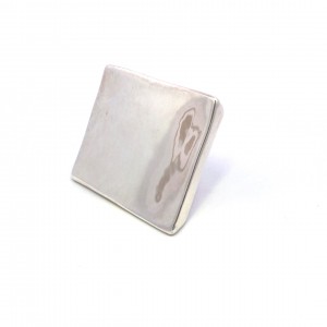 Estate Flat Rectangle Electroform Ring