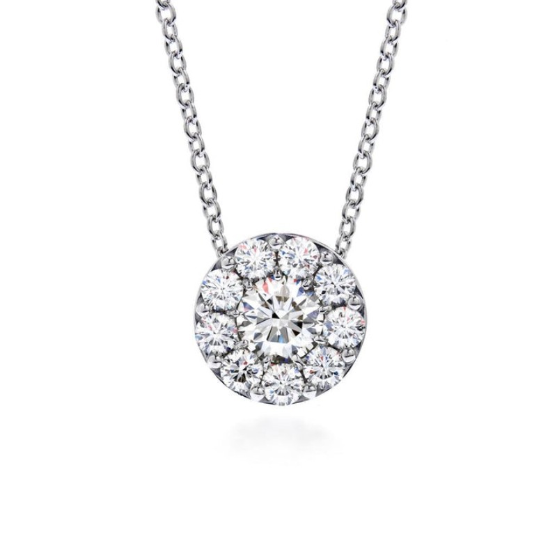 Hearts on Fire 18K White Gold Fulfillment Pendant Necklace