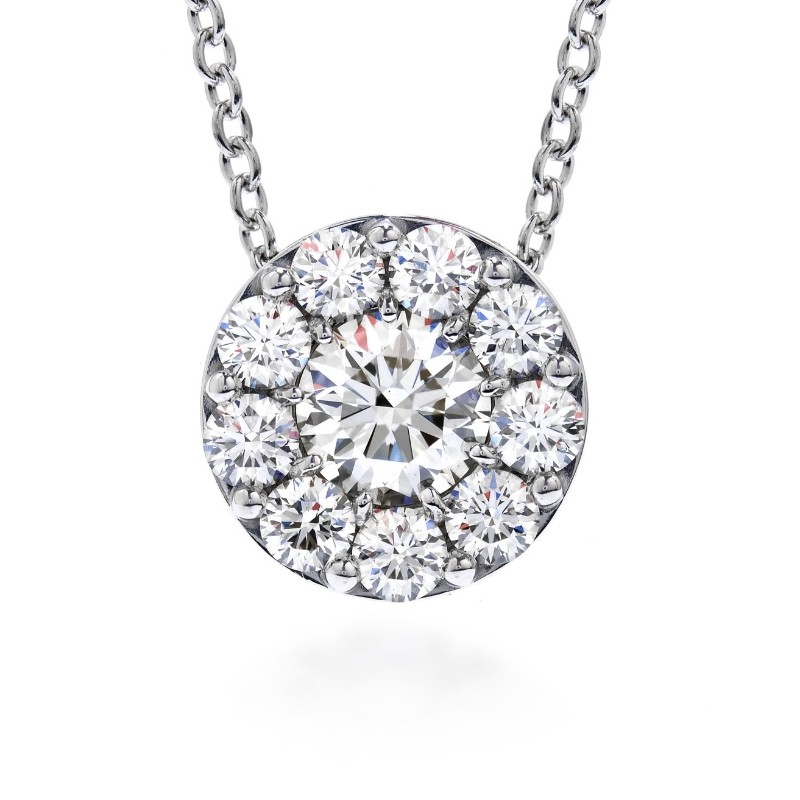 Hearts on Fire 18K White Gold Fulfillment Pendant Necklace