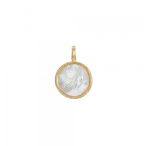 Marco Bicego 18K Yellow Gold Jaipur Collection Medium Stackable Pendant with White MOP
