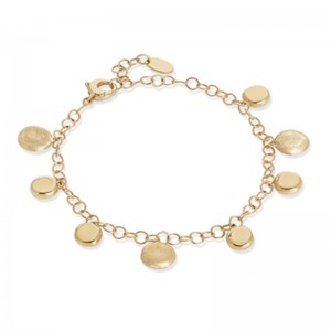 Marco Bicego 18K Yellow Gold Jaipur Link Bracelet Size 6.25