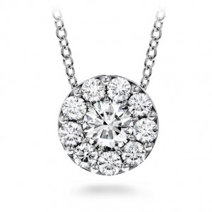 Hearts on Fire 18K White Gold Fulfillment Diamond Pendant Necklace