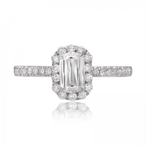 CHRISTOPHER DESIGNS  Crisscut® Oval Diamond  Engagement Ring