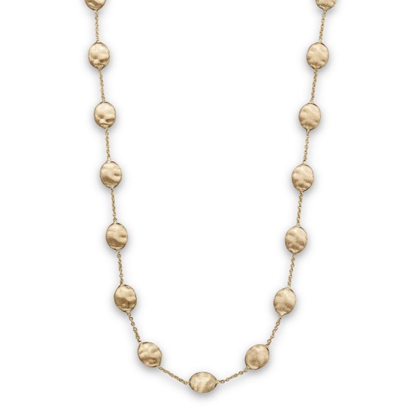 Marco Bicego 18K Yellow Gold Siviglia Collection Large Bead Short Necklace