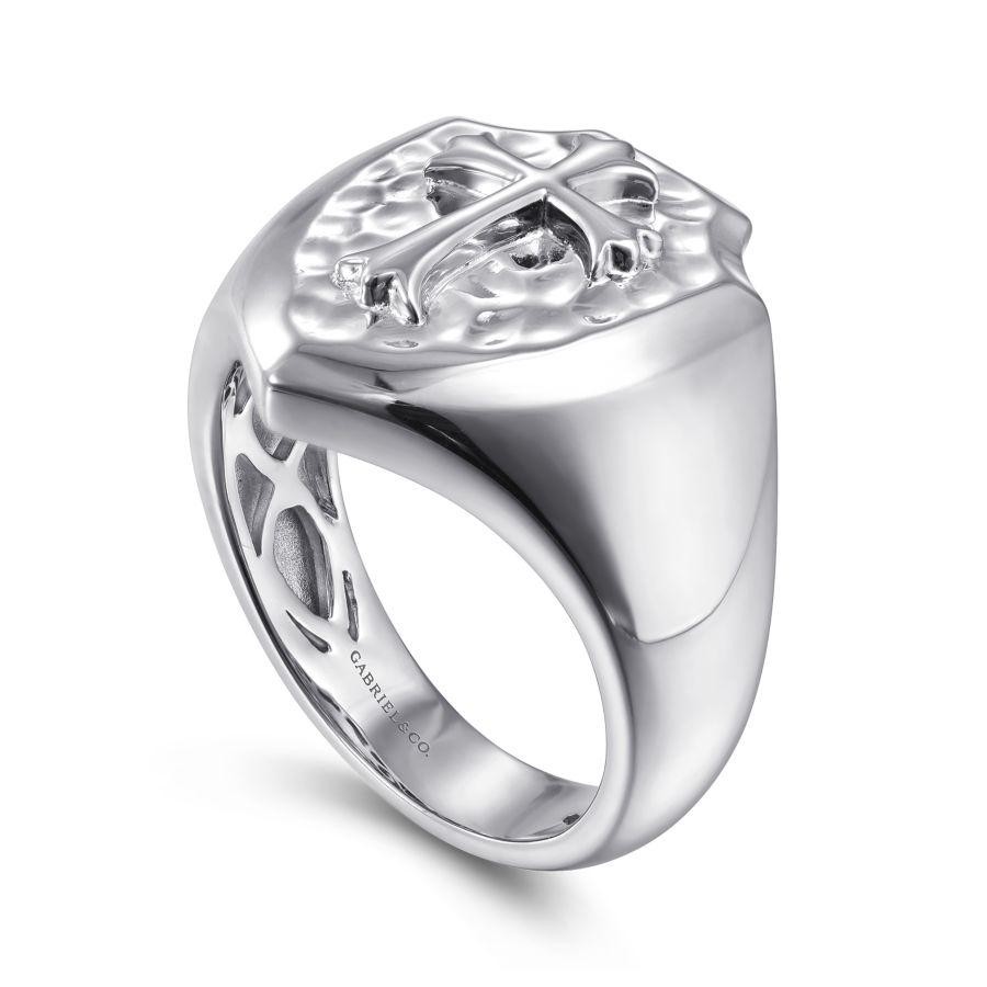 Gabriel & Co. Sterling Silver Cross Ring