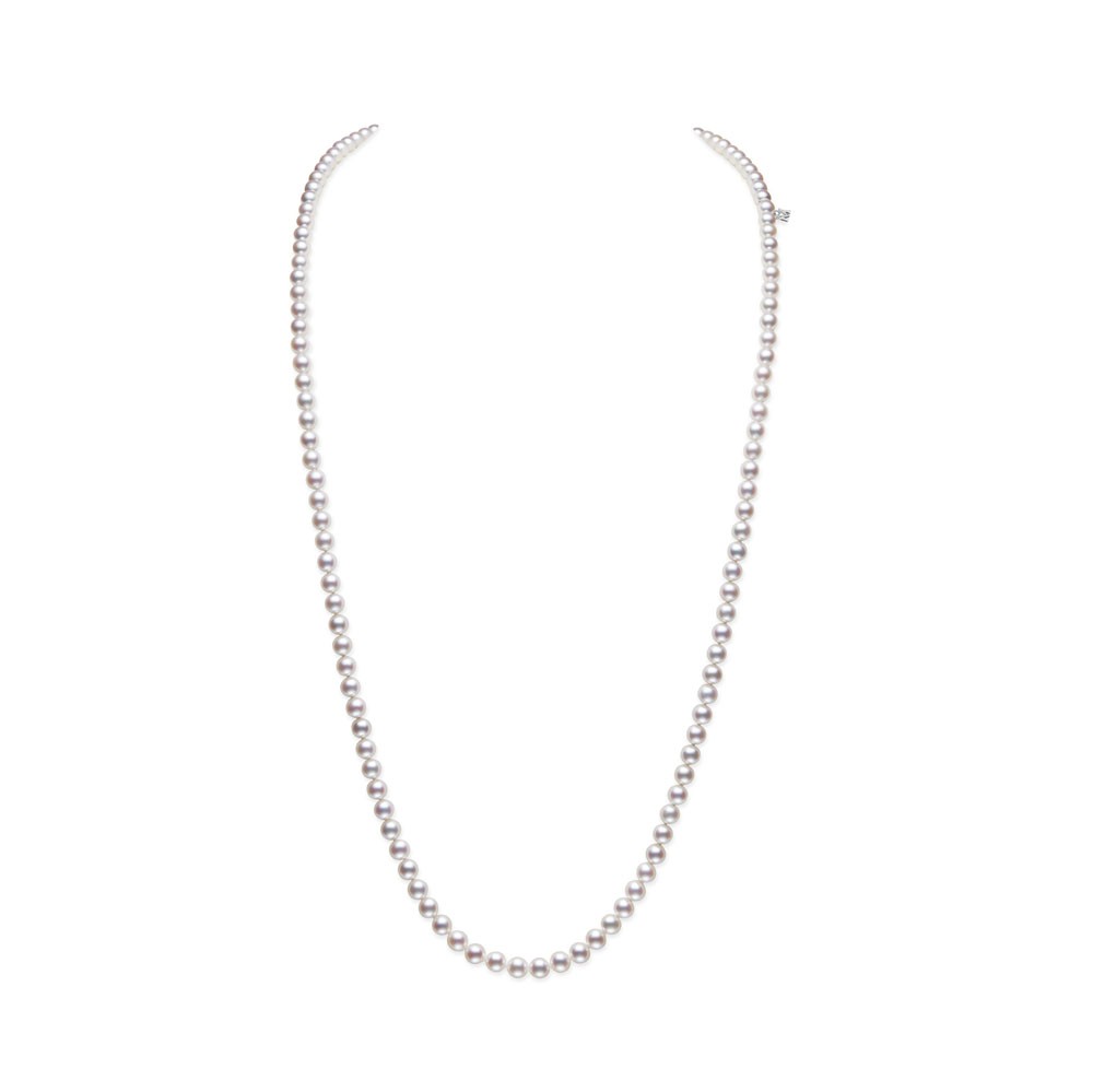 Mikimoto 18K White Gold Necklace