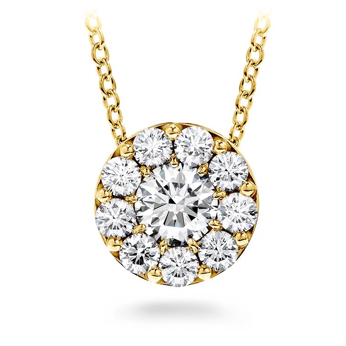 Hearts on Fire 18K Yellow Gold Fulfillment Pendant Necklace