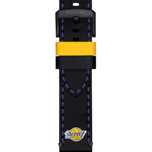 Tissot Official leather strap Los Angeles Lakers  22mm