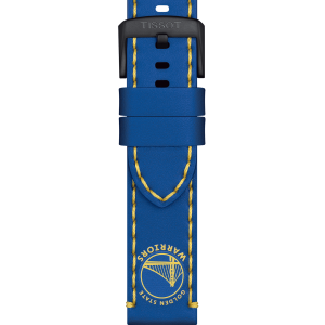 Tissot Official leather strap Golden State Warriors Limited Edition 22mm