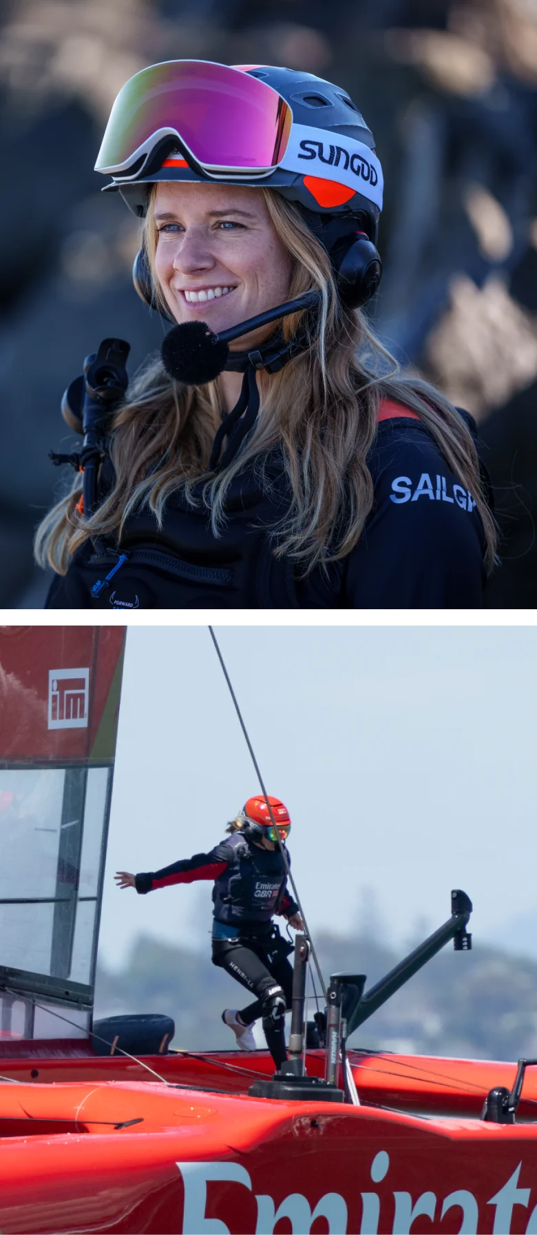 Hannah Mills, a champion on and off the water