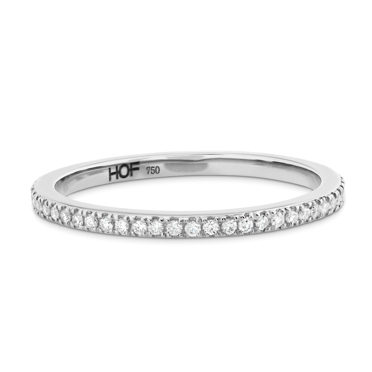 Hearts on Fire 18K White Gold Classic Eternity Band