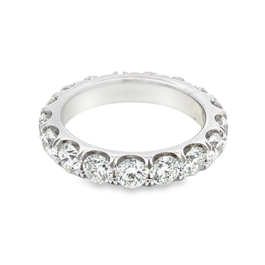 Romanza 14K White Gold Diamond Anniversary Band