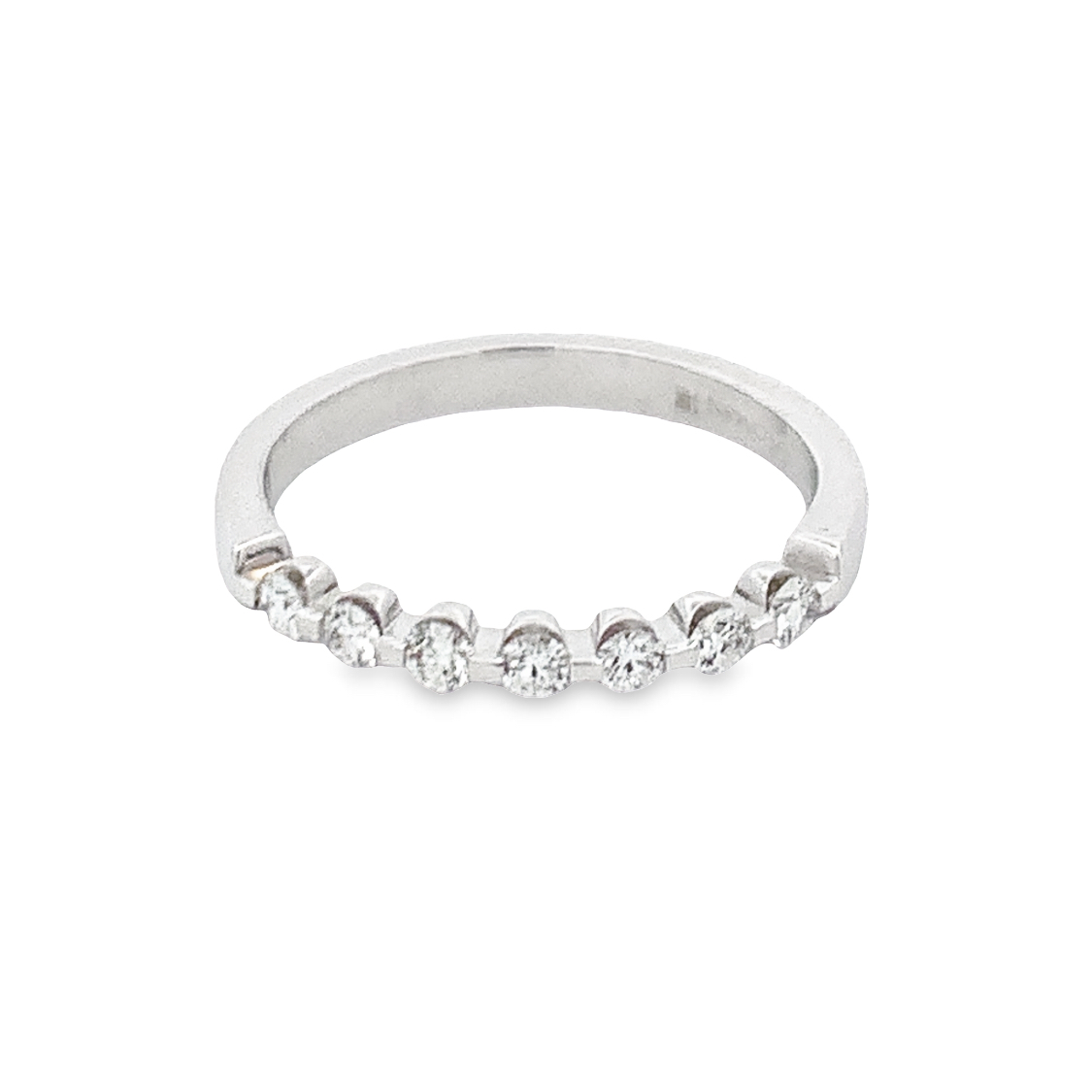 Romanza 14K White Gold Diamond Anniversary Band