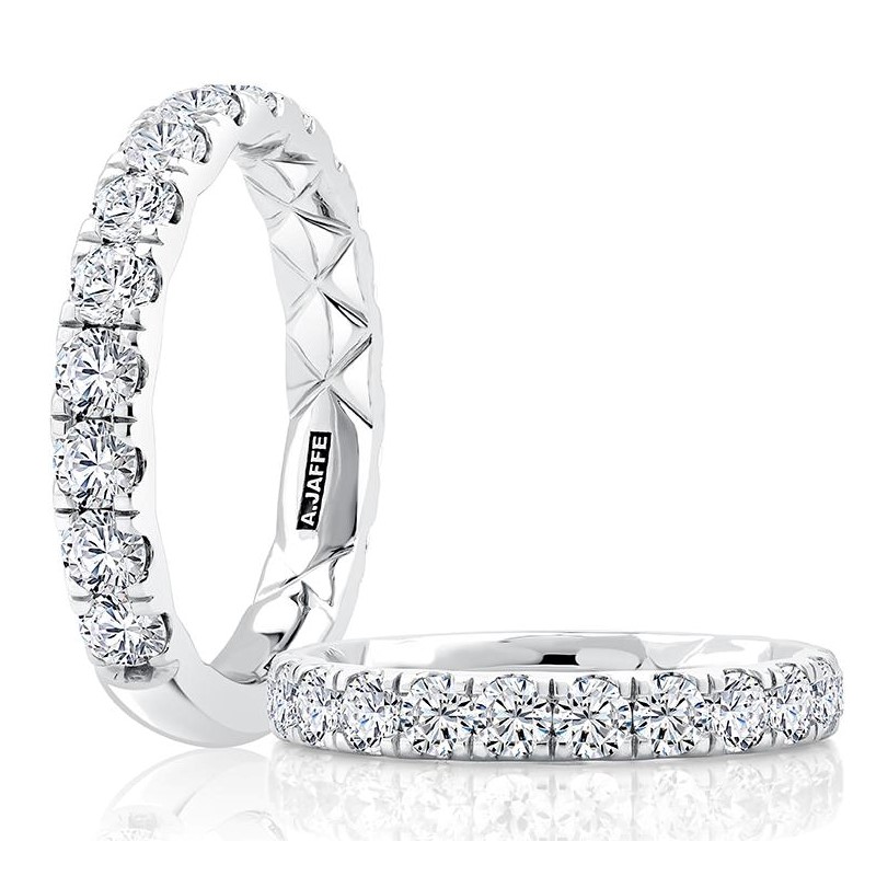 A.Jaffe Platinum Diamond Anniversary Band
