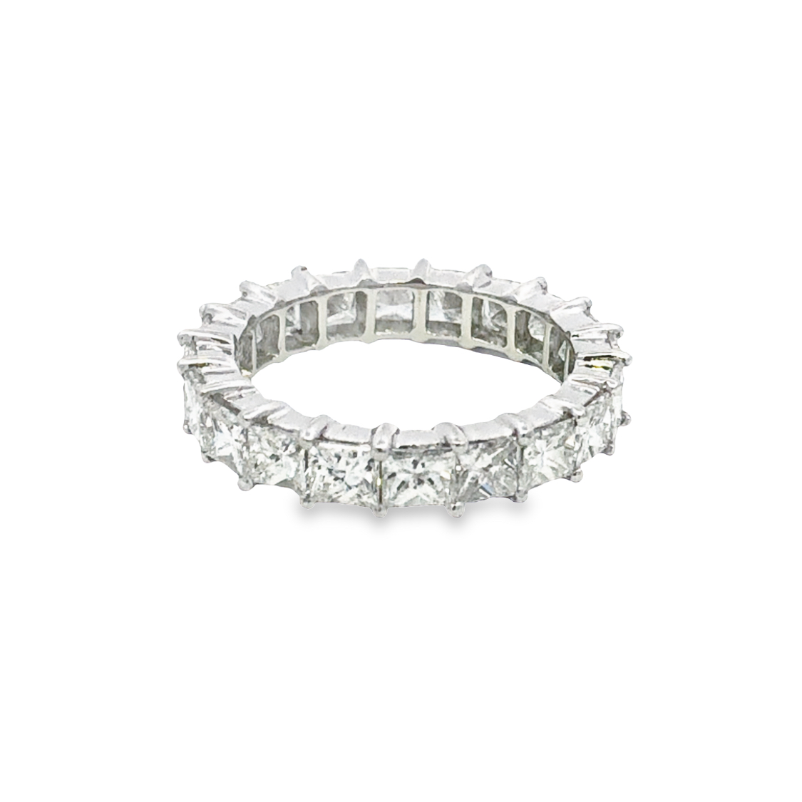 18K White Gold Diamond Eternity Band