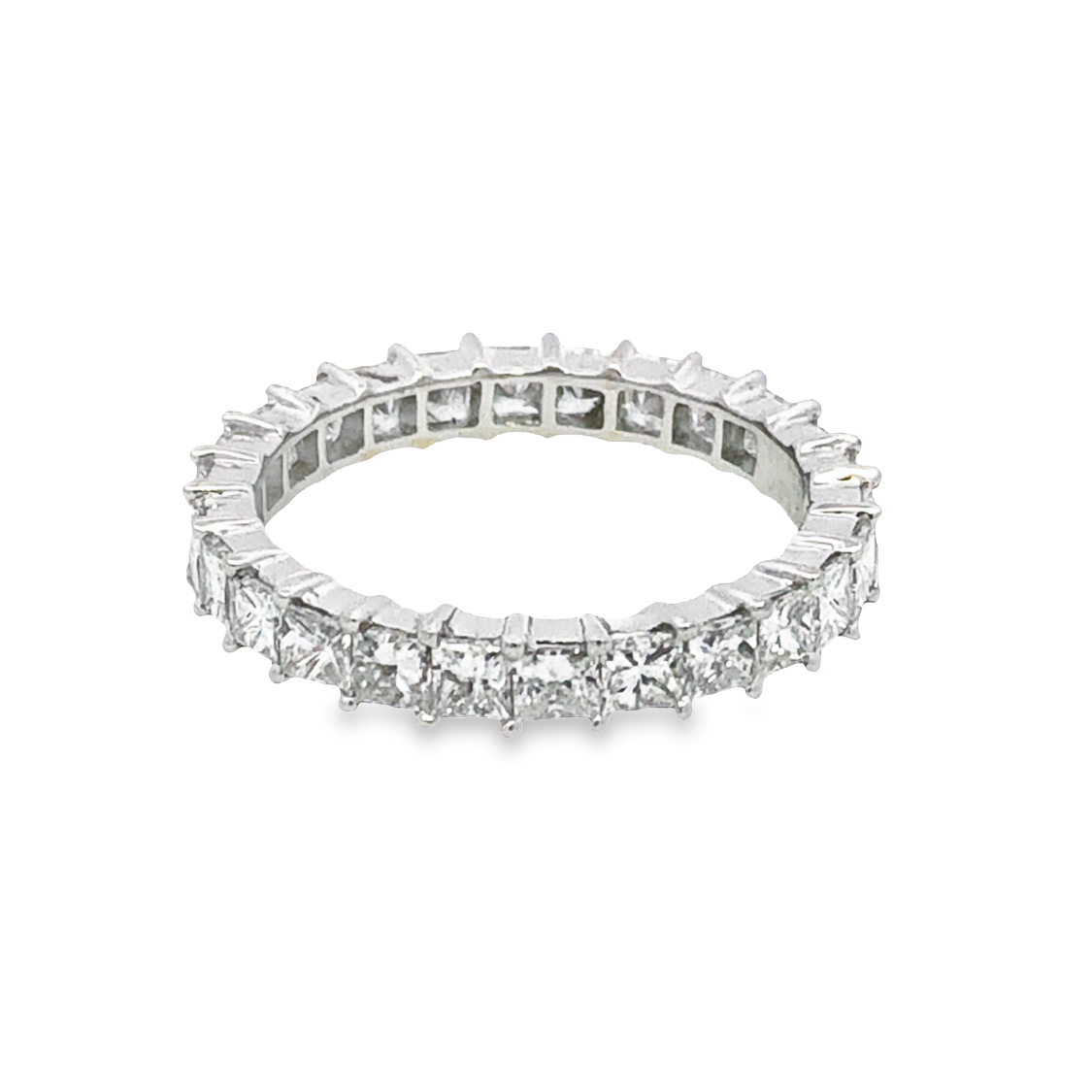 18K White Gold Diamond Eternity Band