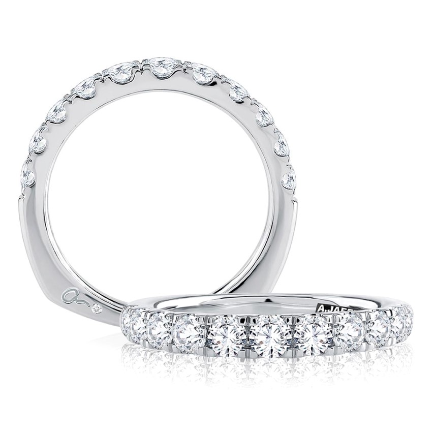 A. Jaffe Platinum Diamond Anniversary Band