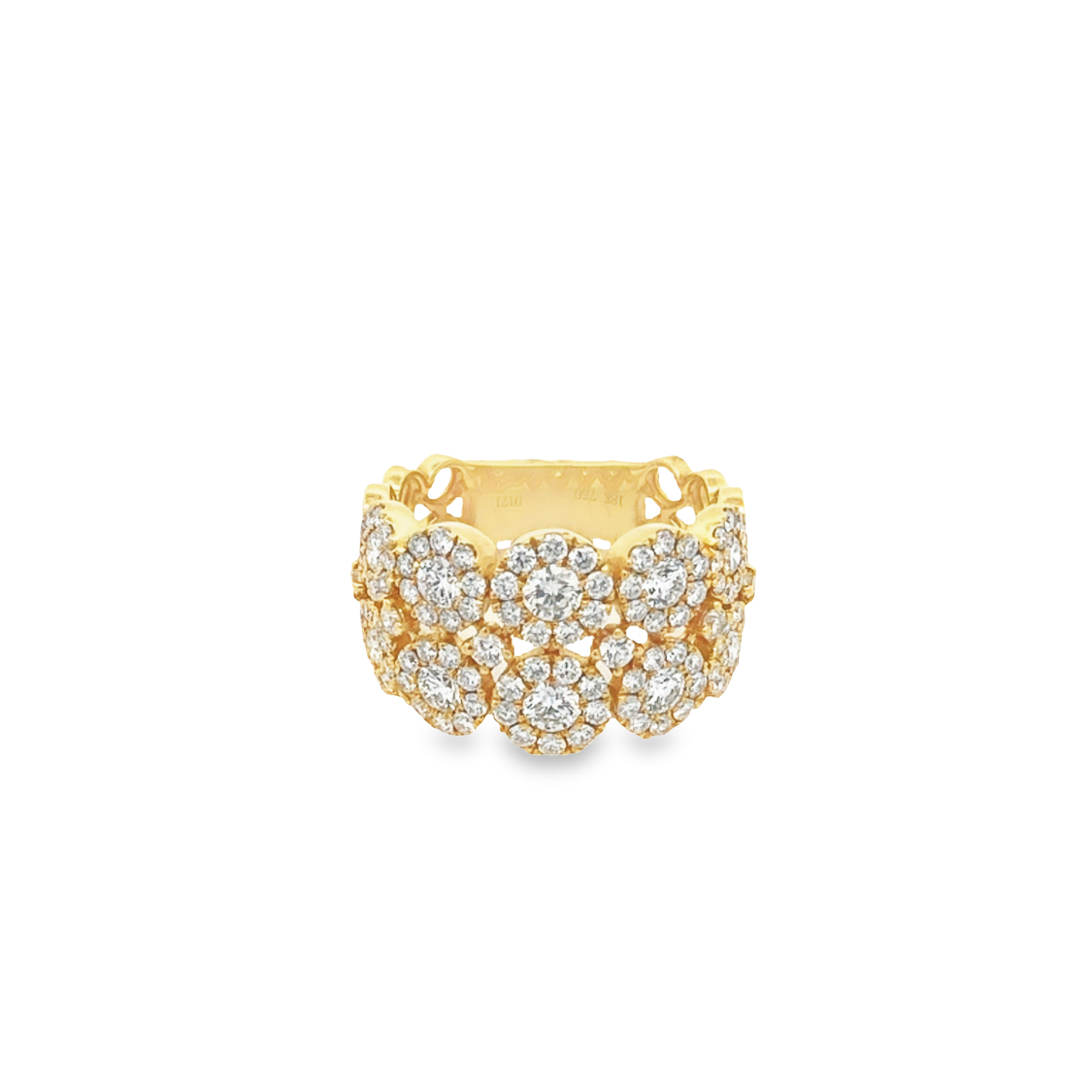 18K Yellow Gold Diamond Ring