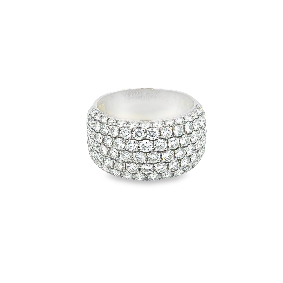 18K White Gold Diamond Ring