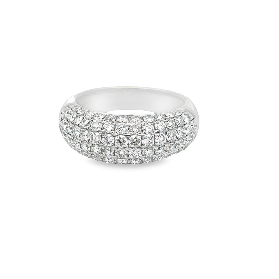 18K White Gold Diamond Ring
