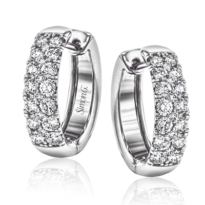 LE4390 HOOP EARRING