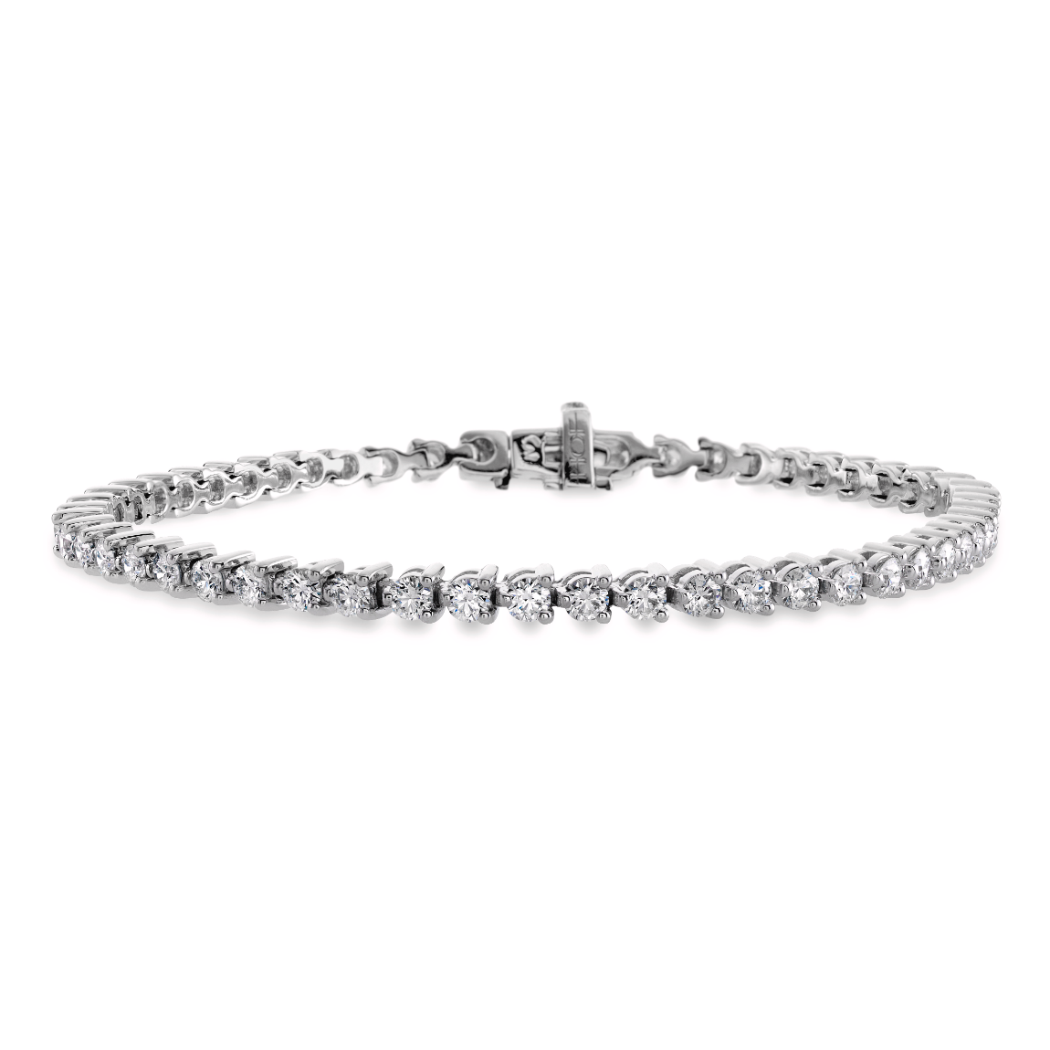Hearts on Fire 18K White Gold Select Temptation Diamond Bracelet