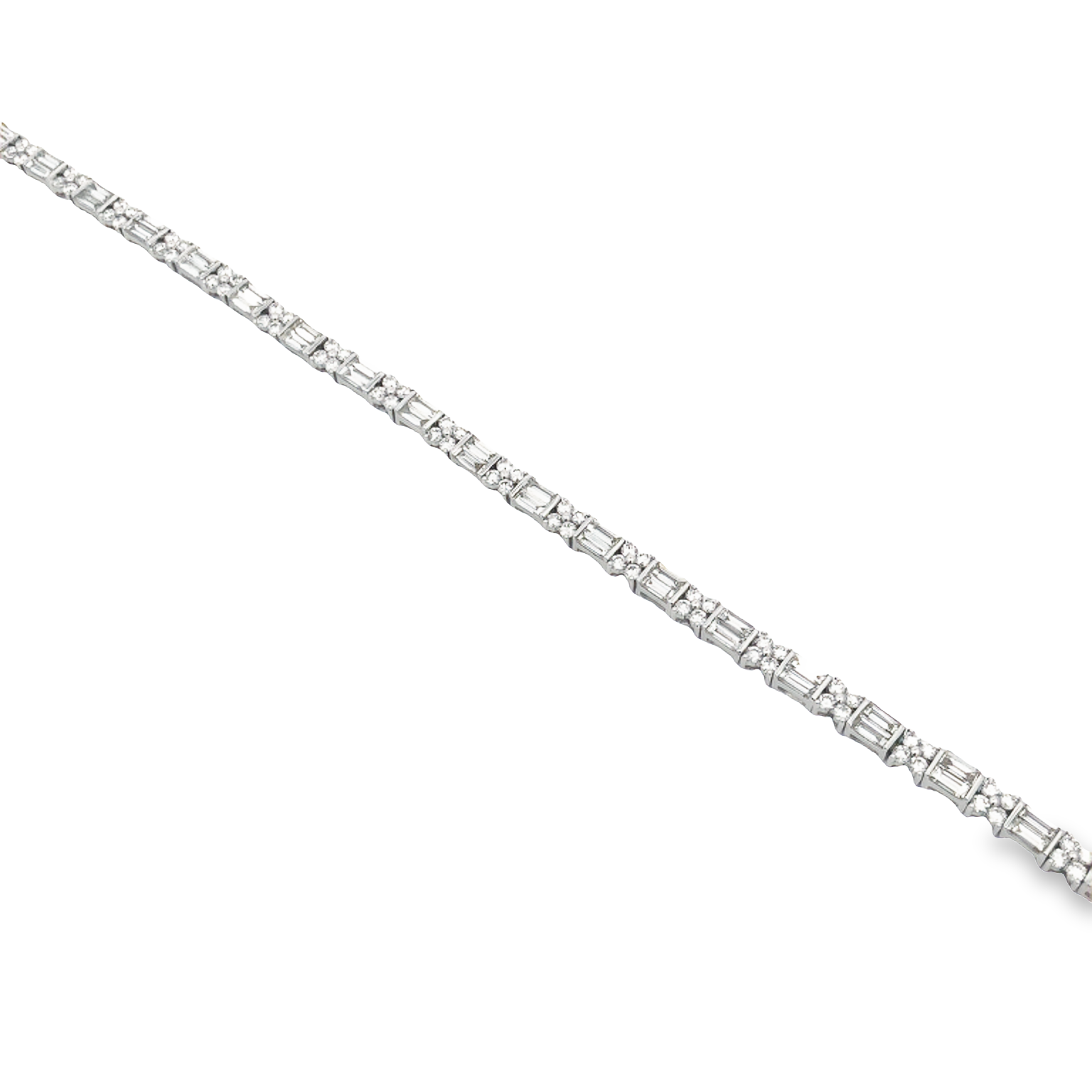 18K White Gold Diamond Bracelet