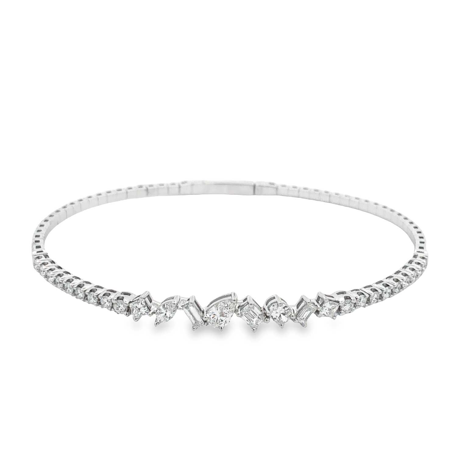 Fancy Cut Diamond Bracelet - Garen Jewellery