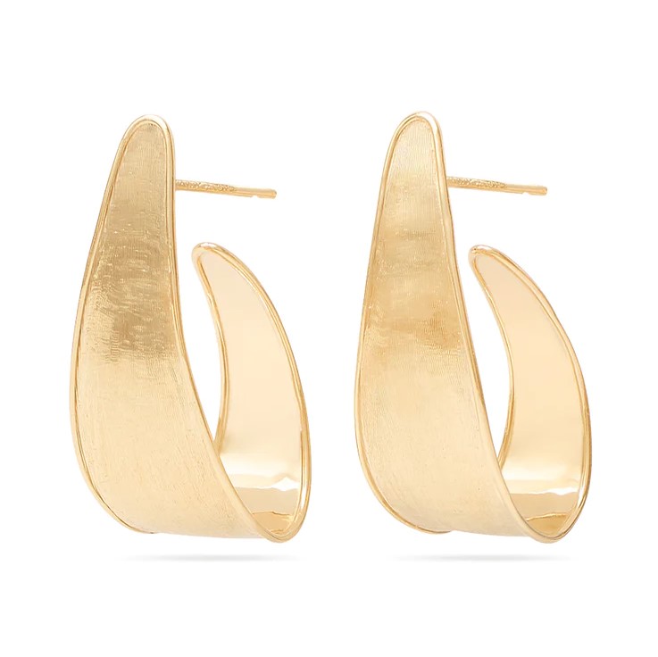 Marco Bicego 18K Yellow Gold Lunaria Hoop Earrings