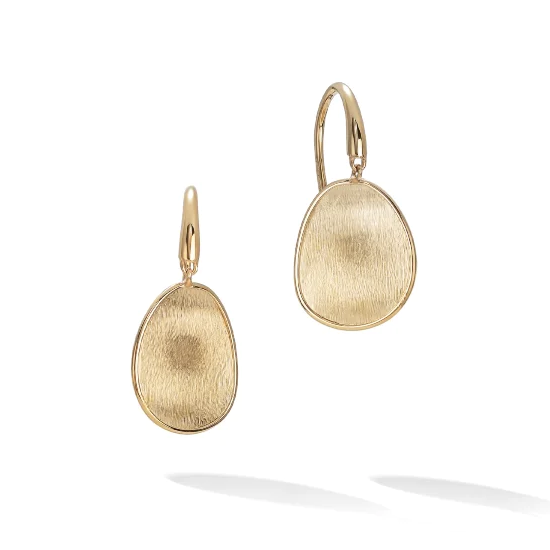 Marco Bicego 18K Yellow Gold Lunaria Collection Petite Drop Earrings