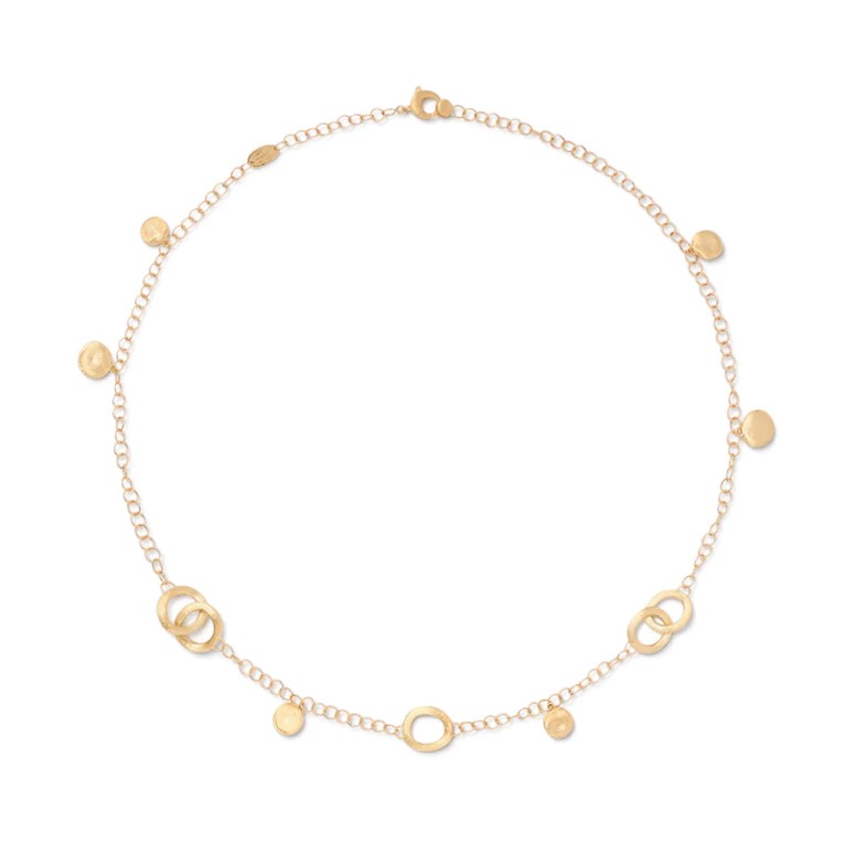 Marco Bicego 18K Yellow Gold Jaipur Link Necklace Length 18