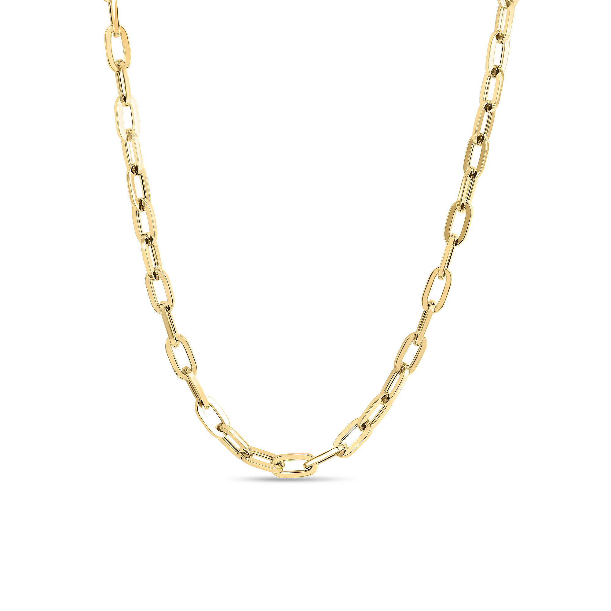 Roberto Coin 18K Yellow Gold Classic Oro Collar Necklace