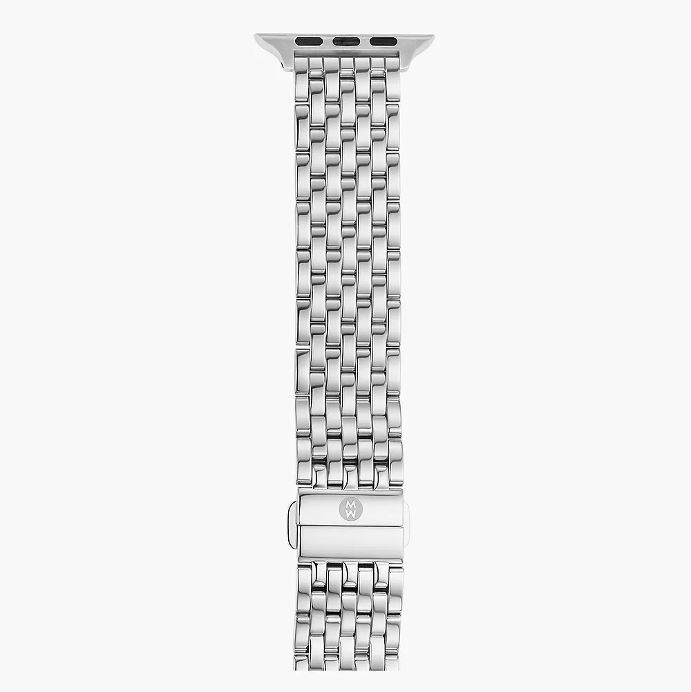 Michele Stainless Steel Apple Watch Bracelet
