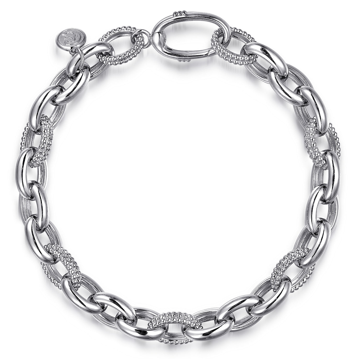 Gabriel & Co. Sterling Silver Link Chain Bracelet