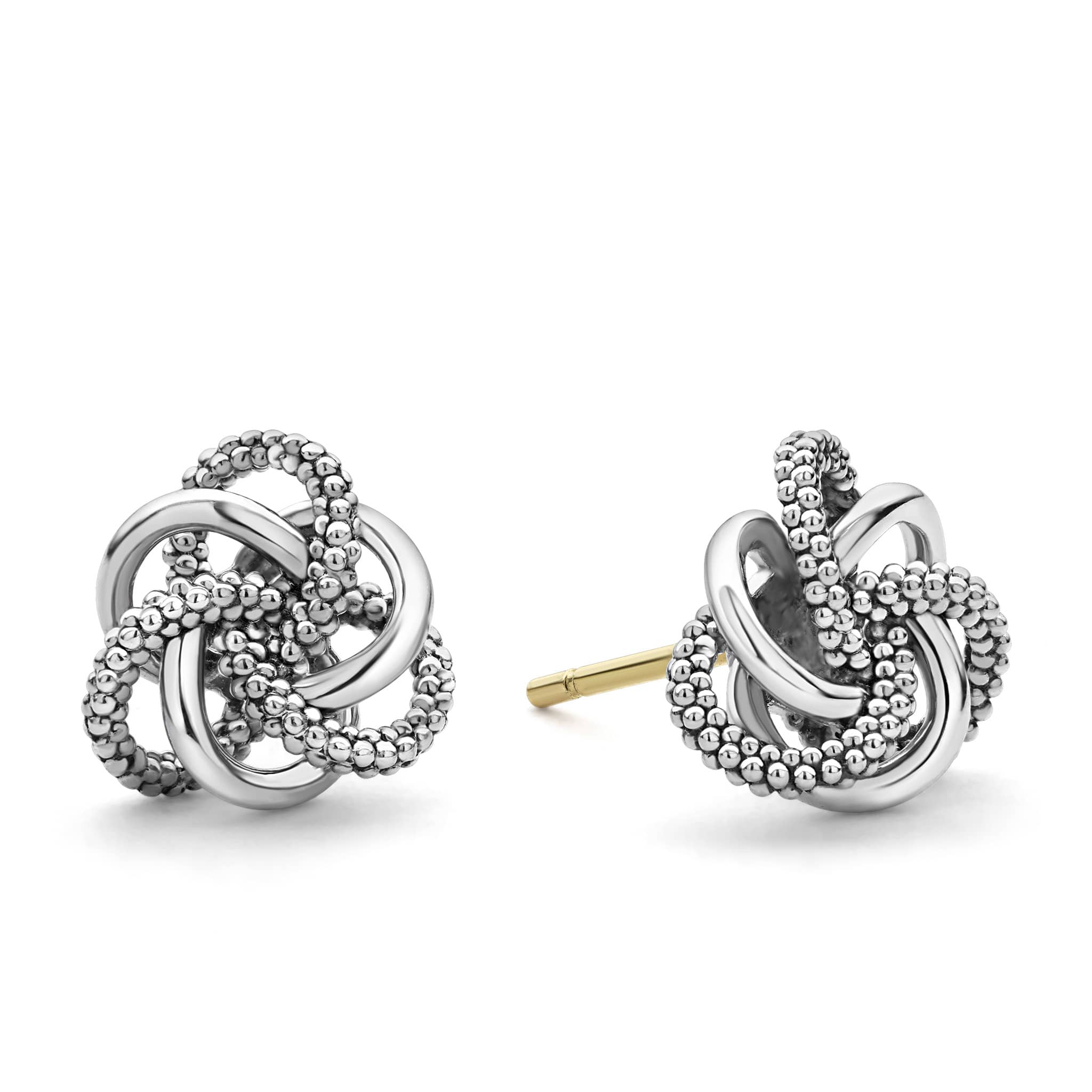 Lagos S/S LOVE KNOT 10MM STUD EARRINGS