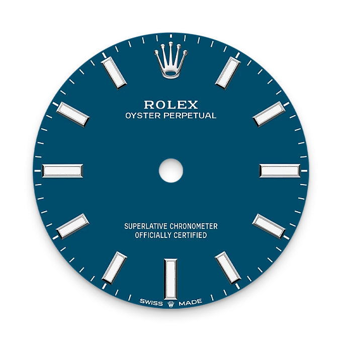 Blue dial